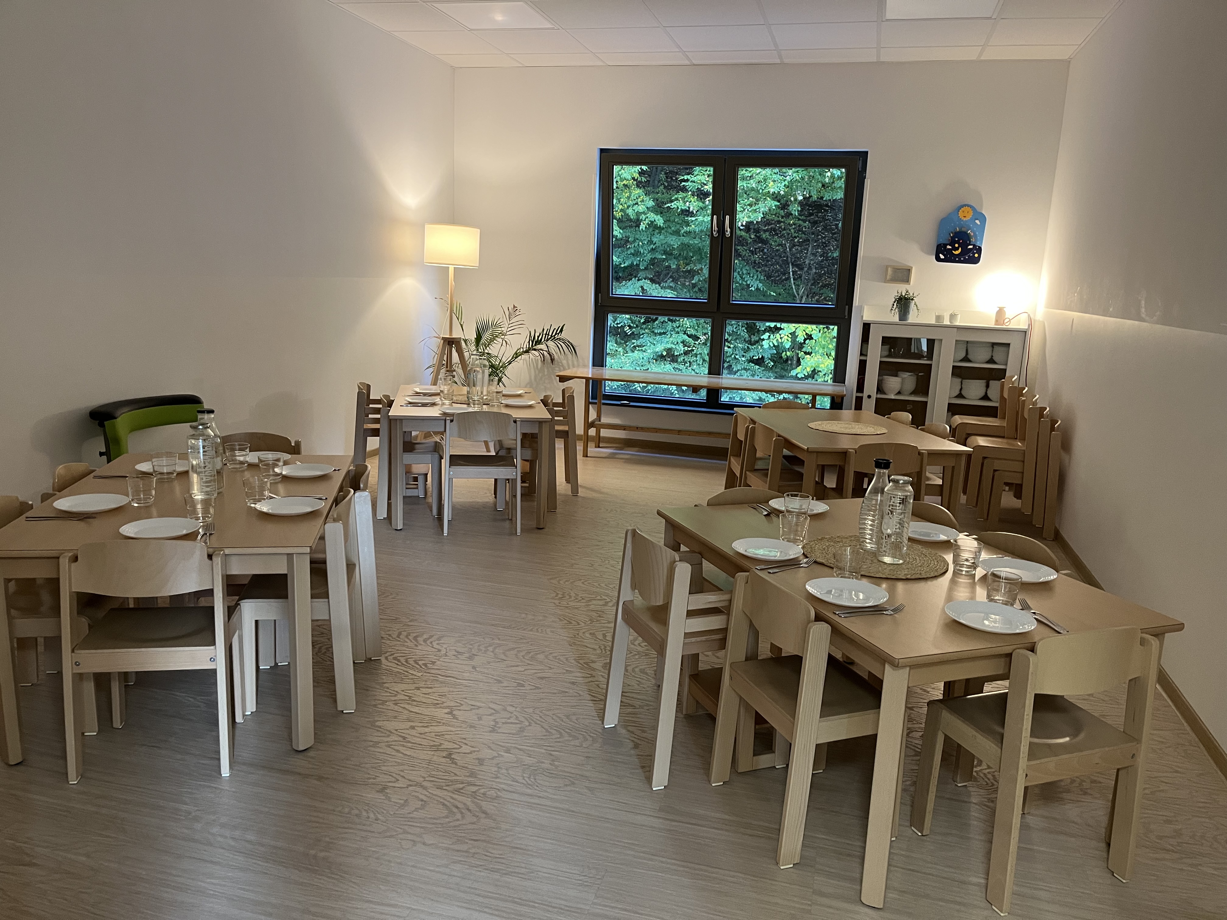 Das Wald- und Wiesencafé - hier wird gemeinsam geschlemmt, geplaudert und gelacht